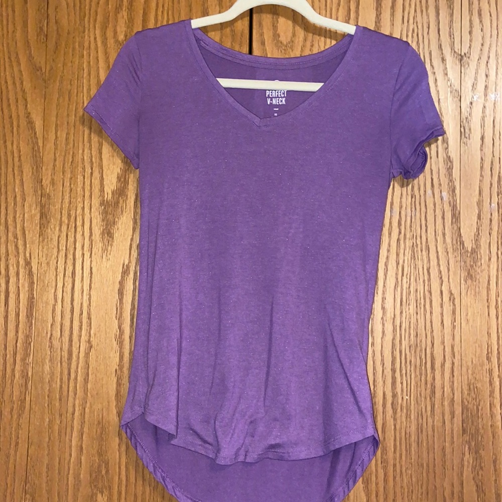 Juniors Purple Comfy Tee